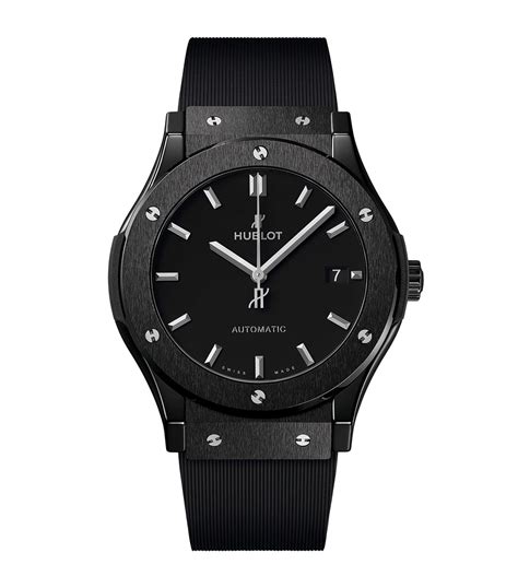 hublot white ceramic watch|hublot black fusion.